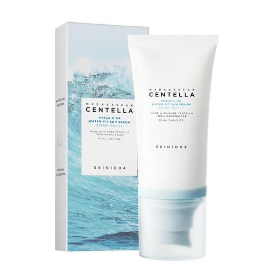 SKIN1004 Madagascar Centella Hyalu-cica Water-Fit Sun Serum - Bloqueador coreano con centella y ácido hialurónico